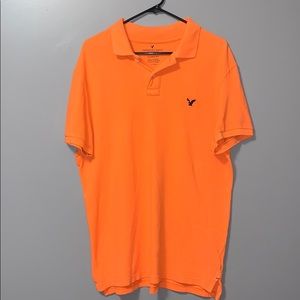 Men’s American Eagle classic fit orang polo S/L